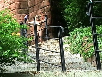 Blonde Babe Donna In Public